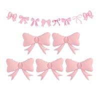 HDGSAFD 5 Piezas De Globos De Arco Y 1 Pieza De Bandera De Pilas De Arco, Suministros para Fiestas De Mujeres, Decoraciones De Fiesta, Accesorios Fotográficos.