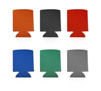 HDGSAFD 6 fundas para tazas, fundas térmicas, fundas para latas, fundas de cerveza, fundas de enfriamiento, fundas universales para latas de cerveza (6 colores)