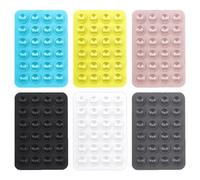 HDGSAFD 6 Piezas Soporte De Ventosa para Teléfono Móvil, Silicona, Conducción - Accesorios para Móvil