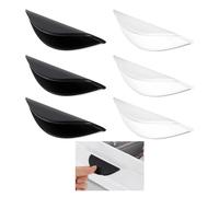 HDGSAFD 6 tiradores para puertas de balcón, tiradores de puertas de terraza, autoadhesivos, semicirculares, para armarios, etc