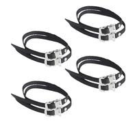 HDGSAFD 8 Piezas Correas para Pedales De Bicicleta, Correas para Pedales Ajustables, Reemplazo De Correas para Pedales, Accesorios para Bicicletas