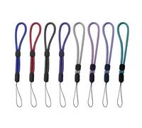 HDGSAFD 8 Piezas de Cuerda Elástica, Cordón de Muñeca Trenzado y Ajustable, Reflectante, Accesorio para Mochila y Senderismo, Cuerda Telescópica