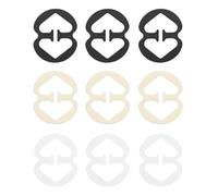 HDGSAFD 9 Pares De Hebillas De Sujetador En Forma De 8, Hebillas De Sujetador Antideslizantes, Hebillas De Correas De Sujetador, Hebillas De Clip De Correa, Accesorios De Ropa Interior para Mujer