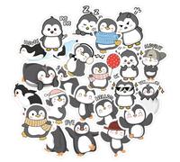 HDGSAFD 92 Pegatinas De Pingüinos, Pegatinas Creativas De Dibujos Animados, Pegatinas De Álbum De Recortes para Cuaderno De Taza DIY, Pegatinas Divertidas