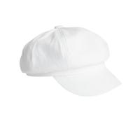 HDGSAFD Boina Blanca para Mujer y Hombre de Moda, 30-61