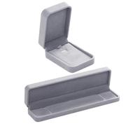 HDGSAFD Caja De Regalo De Joyería De Terciopelo, Caja De Almacenamiento De Joyería, Caja Para Presentación De Joyería, Caja De Embalaje De Joyería, Accesorios De Joyería, 2 Uds.
