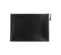 HDGSAFD Cartera de 1 pieza, tamaño A5, con cremallera, para guardar dinero en efectivo, ideal para llevar (negro)