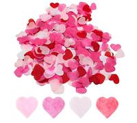 HDGSAFD Confeti En Forma De Corazón De 80G, Decoración De Mesa, Decoración De Confeti para Fiesta De Boda Y Día De San Valentín
