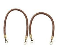 HDGSAFD Correas Tejidas para Bolsos, Accesorios para Equipaje, Correas para Bolsos De Cuero PU, Correas De Hombro De Repuesto para Bolsos, Accesorios para Bolsos DIY, 2 Uds.