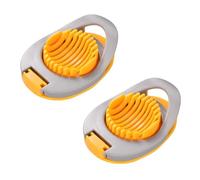 HDGSAFD Cortera De Huevo De 2 Piezas, Cortador De Huevo Creativo, Cortadora De Huevo Multifunción, Cortador Pequeño Conveniente Al Aire Libre, Un Simple Dispositivo De Cocina.