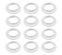 HDGSAFD E14 - Soporte de pantalla (12 unidades, diámetro interior: 26,5 cm, redondos, de papel, tradicional, montaje en techo, lámpara de araña