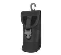 HDGSAFD Funda Negra para Gafas de Sol, Bolsa Táctica de Almacenamiento para Exterior, Bolsillo Antiestrés, Deportiva