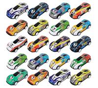 HDGSAFD - Juego de 20 Juguetes de Carreras, Mini Coche, Regalo de Cumpleaños