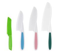 HDGSAFD Juego de cuchillos de cocina de 3 piezas, cuchillo de pan de 1 pieza, juego de mini cuchillos de chef para niños, cuchillo de sierra pequeño, juego de herramientas de cocina
