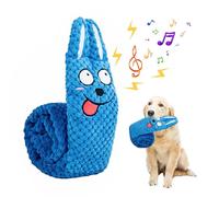 HDGSAFD Juguete Interactivo Chirriante de 1 Pieza para Masticar y Entrenamiento de Perros, Olfativo para Mascotas Pequeñas y Medianas (Azul)
