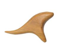HDGSAFD Masajeador de madera de 1 pieza, accesorio de masaje, masajeador de pies, accesorio de fisioterapia, masajeador automático, fácil de llevar (color madera cruda)