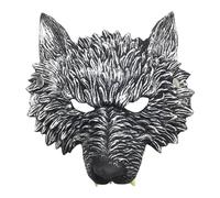 HDGSAFD Máscara de Lobo - Accesorio de Disfraz de Animal para Carnaval, Cosplay, Fiestas, Banquetes o Bailes - Plástico