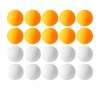 HDGSAFD Pack De 20 Pelotas De Tenis De Mesa, Pelotas De Tenis De Mesa De Plástico, Pelotas De Entrenamiento De Tenis De Mesa, Pelotas De Entrenamiento Duraderas