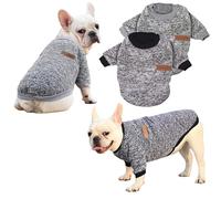 HDGSAFD Paquete De 2 Ropa De Moda para Mascotas, Ropa para Mascotas De Otoño E Invierno, Ropa Abrigada para Mascotas, Accesorios De Vestir para Mascotas