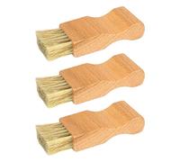 HDGSAFD Pielo De 3 Piezas Esmalte De Zapatos Que Aplica Cepillo, Mini Cepillo De Zapatos, Cepillo De Brecha, Cepillo Multifunción, Cepillo De Limpieza Portátil.
