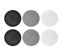 HDGSAFD Protector De Drenaje De 6 Piezas, Cubierta Antiobstrucción para Fregadero, Filtro De Salida De Alcantarillado, Cubierta De Filtro De Silicona, Adecuado para Baño Y Cocina
