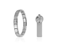 HDGSAFD Pulsera Retro Hecha A Mano con Herramienta de Carga y Descarga - Moderna, Sencilla y Creativa de Acero Inoxidable