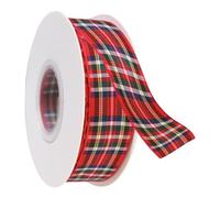 HDGSAFD Tamaño 20 Cinta A Cuadros, Cinta Vintage, Cinta Decorativa, Adecuado para Envases De Regalo, Ramos, Ropa.