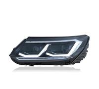 HDHCSCAGH Juego Faros Delantero para VW para Tiguan 2013 2014 2015 2016 2 Uds Lente Proyector Señal Giro LED DRL Conjunto Faros Delanteros Estilo Coche Faro Principal Coche