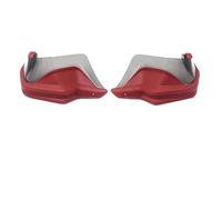 HDHCSCAGH Protector De Mango para NX500 para NX400 para NX 500 para 400 2023 2024 Guardamanos Protectores Parabrisas Protección contra Viento Mano Protección Mano Manillar(Red Grey Set29)