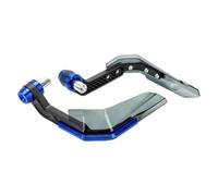 HDHCSCAGH Protector De Mango Universal 22mm Protectores Mano Aleación Aluminio Barra Cepillo Cubiertas Agarre Manual Motocicleta Protector Viento Protección Mano Manillar(Blue)