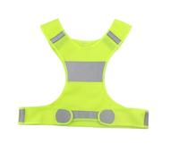 HDICUHNANU Chaleco De Seguridad Chaleco Deportivo Corto Reflectante De 2 Piezas For Correr Y Andar En Bicicleta Noche Reflectantes Chaleco De Trabajo(XL)