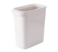 HDICUHNANU Cubo de Basura,Papelera Cocina Slim Plastic Poder, Baño Basura Can basura Bandesta Cesta de Bandeja for baño Oficina la sala estar Contenedor Residuos