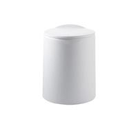 HDICUHNANU Cubo de Basura,Papelera PUEDE DE BASURA CON TAPA, PODER REDONDO PLÁSTICO PLÁSTICA, PAZA , BAÑAS for BAÑO, DORMITORIO, OFICINA, VIVIENDA PEQUEÑA ESPACIO Contenedor Residuos