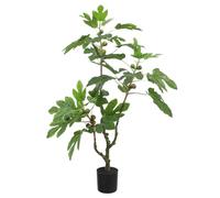 HDICUHNANU Decorativas Planta Árbol Artificial De La Higuera Planta del Falso con Imitación Fruta Interior Al Aire Libre Sin Pote Fake Trees(100)