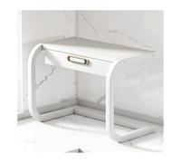 HDICUHNANU Estantes Cocina Estante De Cocina, For Horno Microondas, Encimera Tipo con Cajón, For Impresora Escritorio Resistente For El Hogar EstanterÍa de PanaderÍa(White)