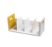 HDICUHNANU Organizador De Escritorio Extremos De Libros para Estantes, Soportes Antideslizantes Resistentes para, Películas, DVD, CD Tapones para Libros