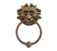 HdjjLtor Aldaba, Laberinto Hierro Fundido Antiguo, Decoración Puerta Montada En Pared Estilo Antiguo, Decoración Escultura Figura Dragón, Pomo Puerta Cara Dragón, Manija Puerta Hierro,A