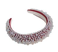 HDKEAN Diadema acolchada brillante para decoraciones de fiesta K-POP para festivales de música, accesorios de cabina de fotos para niñas, fotografía, diademas brillantes para mujeres