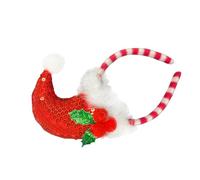 HDKEAN Diadema festiva de Papá Noel, muérdago, diadema de Papá Noel, diadema para Halloween, cosplay, accesorios de Navidad, cuernos