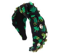 HDKEAN StPatricks - Aro de pelo con nudo para celebración del Día Nacional irlandés, diadema de cristal dulce, diadema de fiesta temática, festival, suministros de fiesta para festivales