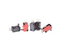 HDKYSWBUEJ 10PCS Touch Switch V-155-1C25 Limit Switch Short Hinge Roller Lever Arm SPDT Snap Action