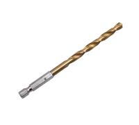 HDKYSWBUEJ 13pcs 1.5-6.5mm HSS High Speed Steel Titanium Coated Drill Bit Set 1/4 Hex Shank Hexagonal Handle Twist Drill HDKYSWBUEJ