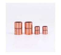 HDKYSWBUEJ Acoplamiento Recto de Cobre de 10 mm de diámetro Interior, Conector de plomería, Soldadura Scoket, Agua, gasóleo, 1 mm de Espesor