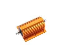 HDKYSWBUEJ High Power Gold Aluminum Shell Resistor Rxg24-75W 2R Current Limiting Precharge Load Metal Discharge Resistor