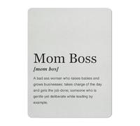 HDKYSWBUEJ Vintage Working Mom Metal Sign Rustic Farmhouse Style Office Decor Gift for Professional Woman (8 X 12 in)