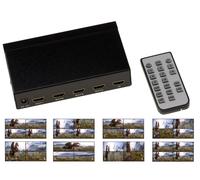HDMI 1.4 Wall Encoladora para Pared De Cuadros 4 Écrans. 8 Combinaciones + Mando