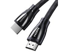 HDMI A Cable 5m, Negro, (HDMI 2.1 8K @ 60Hz) Con Nylon Trenza Ugreen / 80405