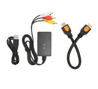 HDMI a compuesto, convierte digital a analógico con facilidad, Plug and Play para una configuración inmediata, la construcción de ABS garantiza