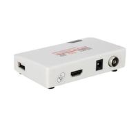 Hdmi a RF, Soporte de Caja 480I 480P 576I 576P 720P 720I 1080I 1080P Coaxial Hdmi Adaptador Convertidor Coaxial Wandler Convertitore (100 240V) EE. UU.