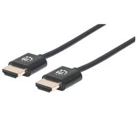 Hdmi Cable Ethern 1.8M 4K/60Hz -Ultra/Thin Male/Male Black Poly NUEVO